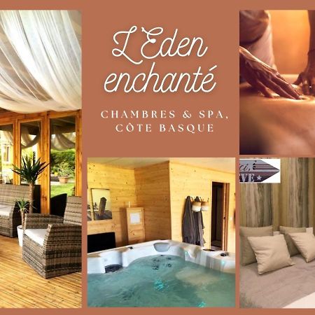 "L Eden Enchante" Chambres D'Hotes Et Spa Cote Basque Boucau Exterior photo