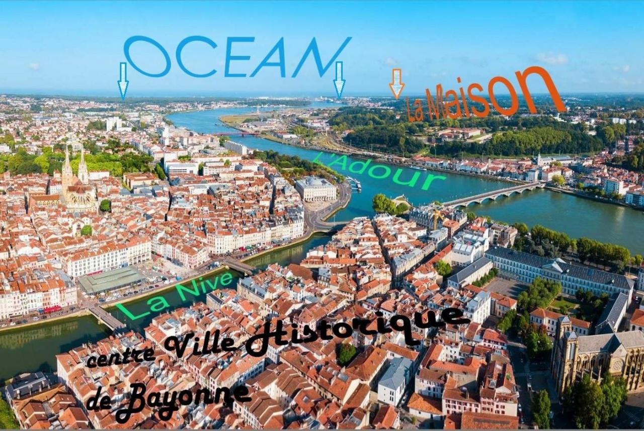 "L Eden Enchante" Chambres D'Hotes Et Spa Cote Basque Boucau Exterior photo