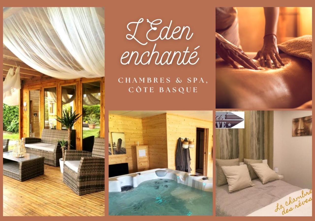 "L Eden Enchante" Chambres D'Hotes Et Spa Cote Basque Boucau Exterior photo